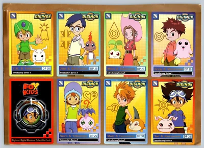 New Digimon Cards Introductory Series 1 Authentic Bandai Fox Kids 1999 LP - Image 1 of 2