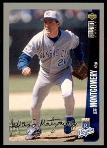 1996 Collector's Choice Jeff Montgomery Kansas City Royals #174