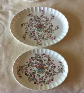 WS GEORGE Bolero Fiesta Oval Platters ~ Petite Multicolor Flowers ~ Lot of 2 - Picture 1 of 9