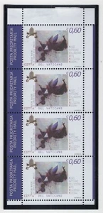 VATICAN CITY 2004 SCOTT NH 1287b Religious Museum Art PANE of 4 - FreeUSAShip - Picture 1 of 1