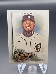 2022 Topps Allen & Ginter Jeimer base candelario stampa corta SP #311 - Foto 1 di 2