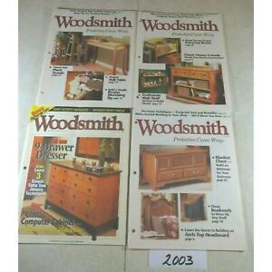 Woodsmith Magazine 2003 #145 - 148 Woodworking Projects & Tips Lot of 4