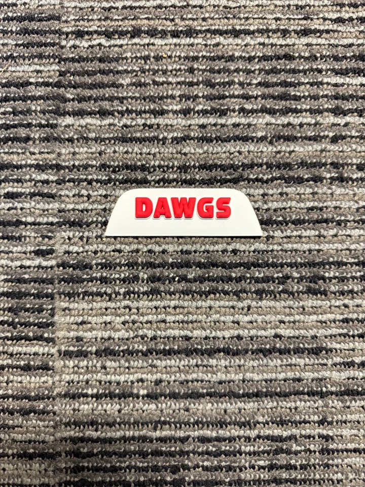 Georgia Bulldogs Football Helmet Front Riddell Flex 3D Bumper - Image 1 of 1