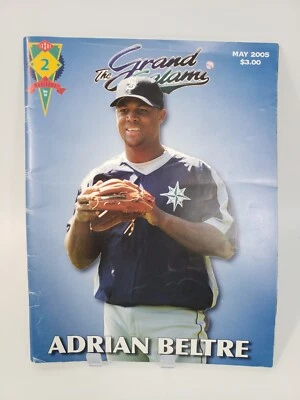 2005 May GRAND SALAMI Seattle Mariners Magazine & Scorecard - Adrian Beltre - Image 1 of 4