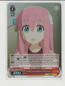 Evitare lo sviluppo, Hitori Gotoh Weiss Card BTR/W107-E090S SR Bocchi - Foto 1 di 1