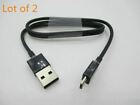 Lot of  2 50cm Micro USB 2.0 FAST Charging Data Cable for Samsung SONY phone