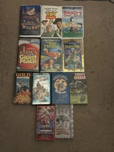 Various VHS Movies for 4 dollars each - Picture 1 of 3