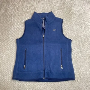 Crewcuts Navy Fleece Zip Up Vest Boys Size XL | Utility Back To School - Picture 1 of 9