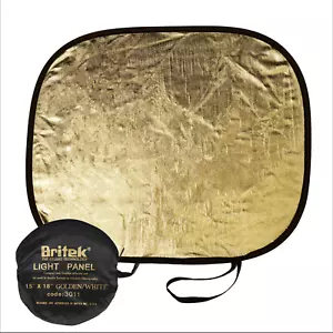 18"x15" Gold/White Light Reflector Panel for Photography, Studio, Video - Picture 1 of 3