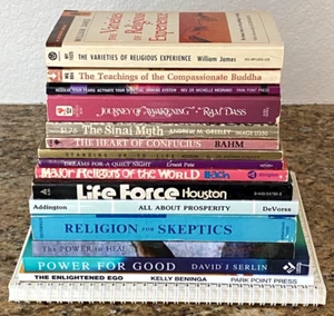 Lot of 16 Books - Mixed Religion, Spiritual - Paperback - Instant Library! - Foto 1 di 17