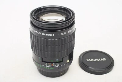 Teleobjetivo bayoneta Pentax Takumar 135 mm f2,8 Prime K montaje 135/2,8 + JUEGO + EXCELENTE Foto 1 de 4
