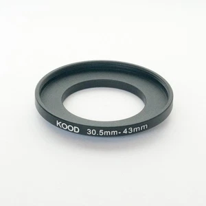 STEP UP ADAPTER 30.5MM-43MM STEPPING RING 30.5MM TO 43MM 30.5-43 FILTER ADAPTOR - Picture 1 of 1