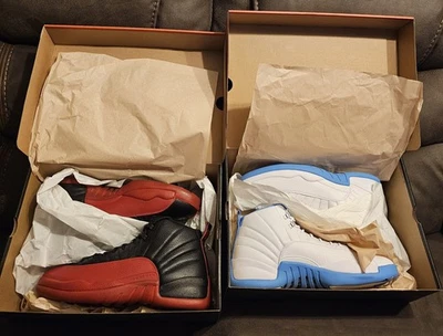 2-Air Jordan 12 Retro Gripe Game/University Blue CT8013-002/112 Hombre’s 11.5 NUEVO Foto 1 de 4