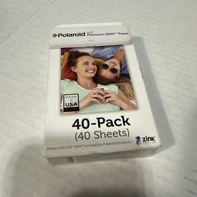 Polaroid Premium ZINK Photo Paper 2 x 3" - Pack of 40 Sheets - Image 1 of 2