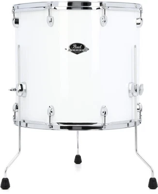 Pearl Export Floor Tom - 16 pulgadas x 18 pulgadas, blanco puro Foto 1 de 4