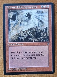 CAVERNS OF DESPAIR - ITALIAN LEGENDS - MAGIC THE GATHERING MTG WOTC - NM - Picture 1 of 2