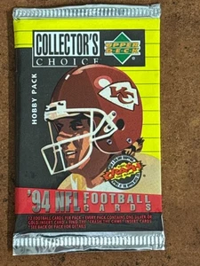 1994 Upper Deck Collector's Choice Football Hobby Pack - Factory Sealed - Picture 1 of 1