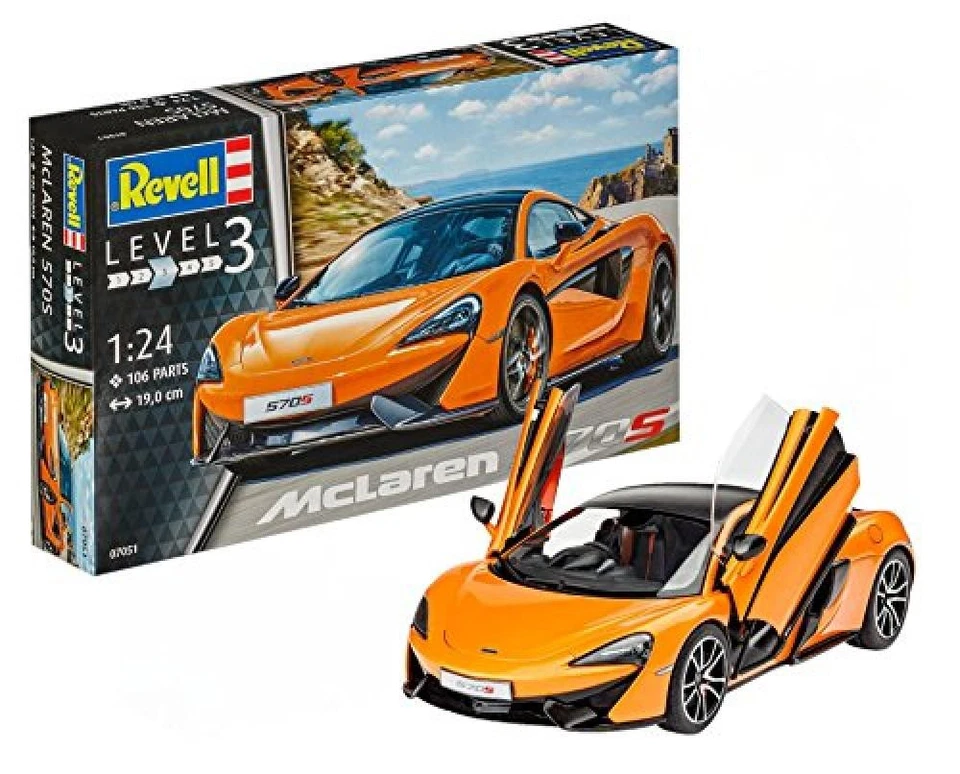 Mclaren 570s 1 24 Rev07051 - Revell modellismo