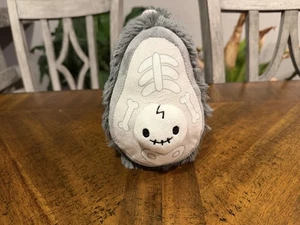 6.5" Mini Squishable Bean Bottom Plush Alter Ego Skeleton Avocado Halloween - Picture 1 of 3