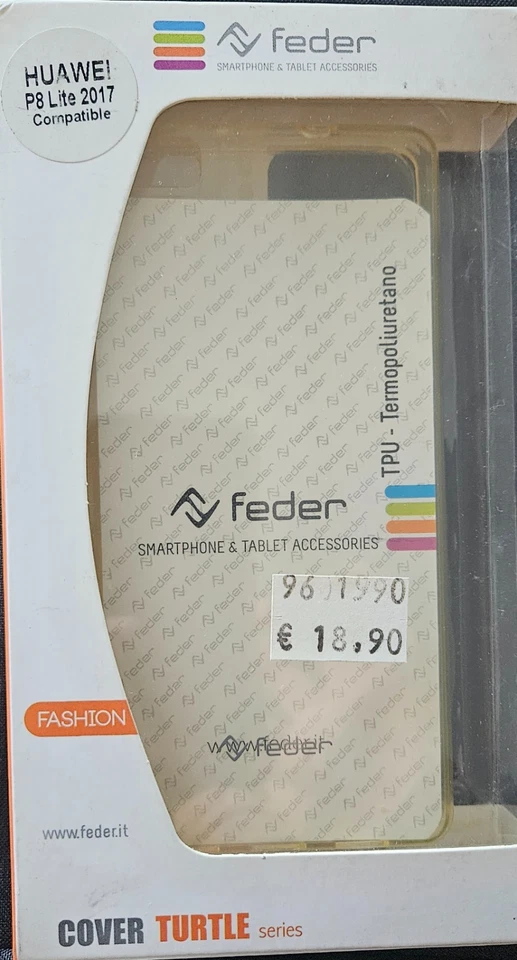 COVER HUAWEI P8 LITE 2017 TRASPARENTE - Immagine 1 di 1