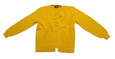 Cárdigan suéter vintage años 60 Sears 100 % alpaca abotonado para hombre L grunge cobain Foto 1 de 4