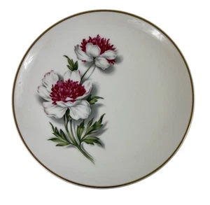 Universal Ballerina Rosa Weiß Blumenmuster 6 1/4" Brot & Butter Teller - Bild 1 von 10