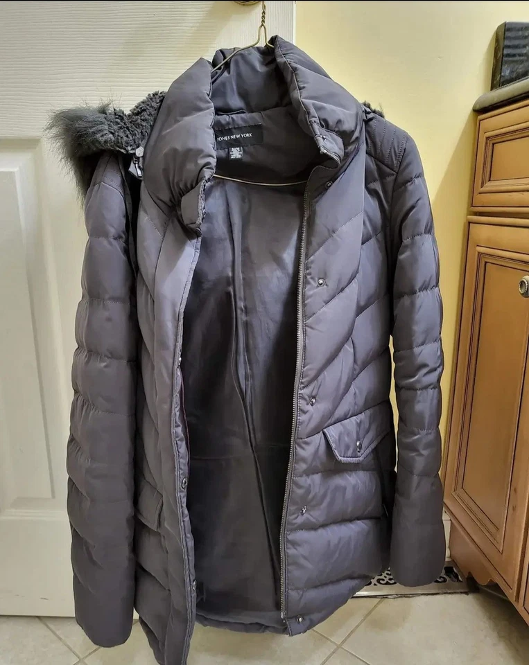 Abrigo de invierno para mujer Jones New York, talla M Foto 1 de 4