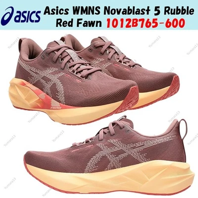 Asics WMNS Novablast 5 Rubble Red Fawn 1012B765-600 Mujer Talla - Imagen 1 de 4