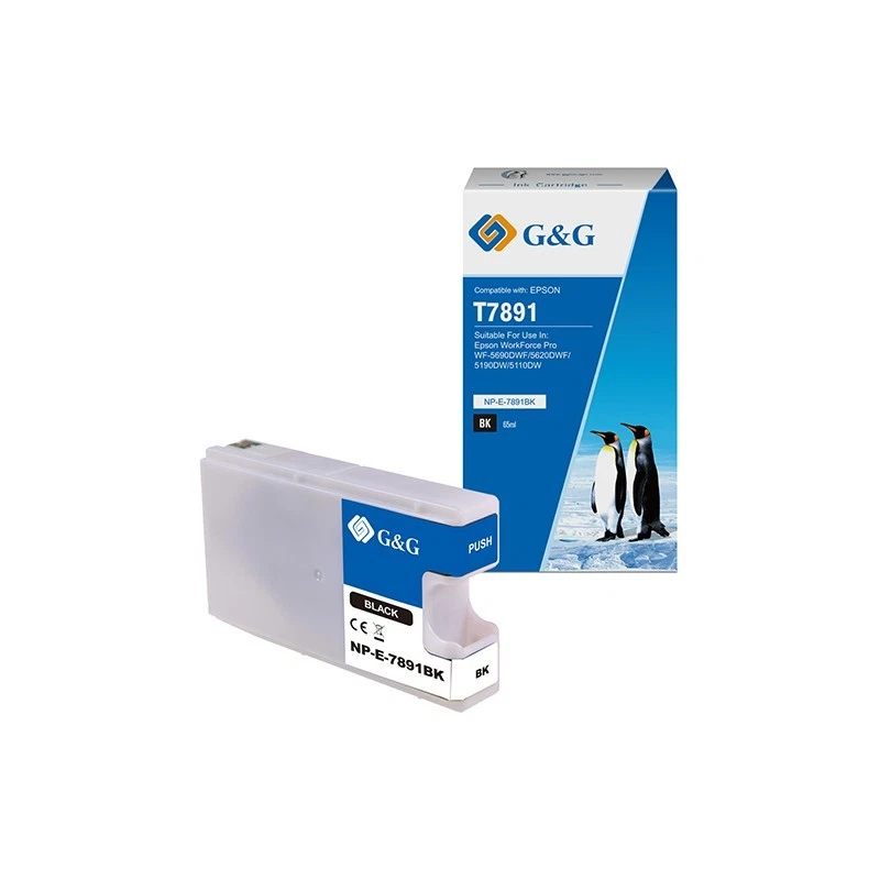 G&G - Cartuccia ink Compatibile per Epson workforce pro wf-5690dwf/ wf-5620dwf - - Immagine 1 di 1