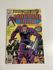 Machine Man #1 Marvel Comic Book Jack Kirby Cover Frank Giacoia Mike Royer 1978 - Picture 1 of 14