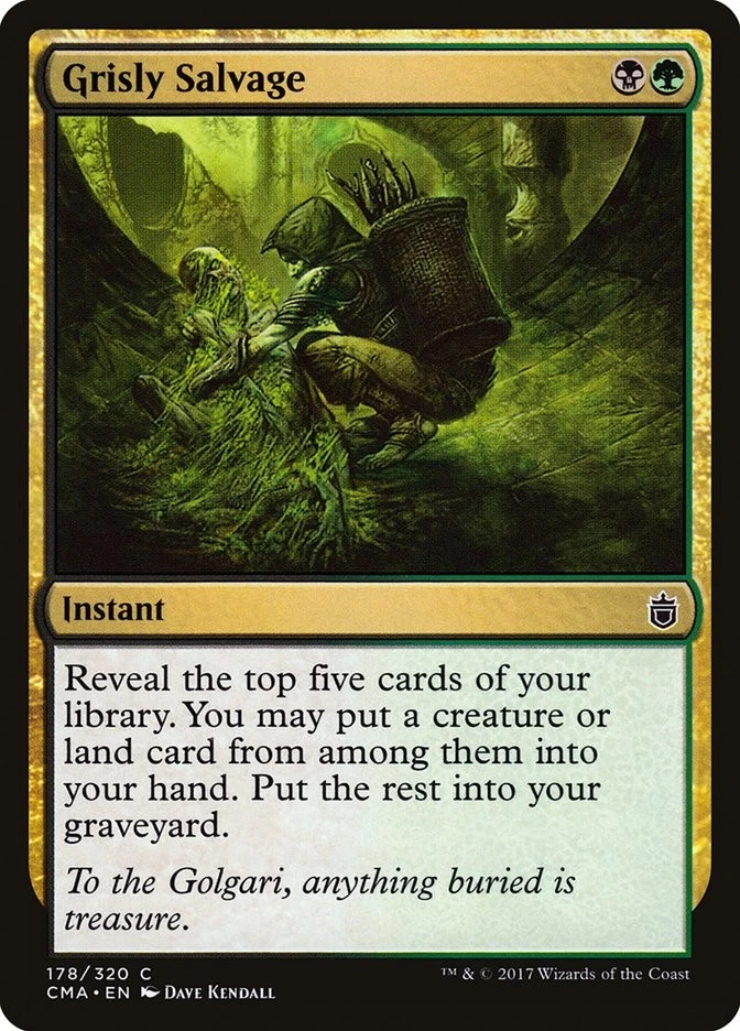 MTG Grisly Salvage  - Commander Anthology #178 - Image 1 of 1