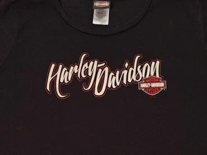 Harley Davidson Motorcycles El Paso Texas Black Cotton Blend T-shirt Size 2XL - Picture 1 of 8