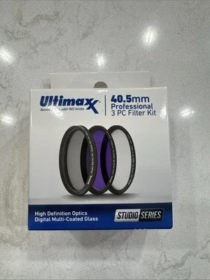 Ultimaxx  Professional 3-Piece Filter Kit 40.5mm - Image 1 of 2