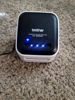 Brother VC500W Versatile Compact Color Label & Photo Printer NO A/C ADAPTER - Image 1 of 4