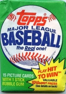 Paquete de 14 tarjetas selladas de béisbol 1981 - Imagen 1 de 1