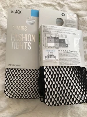 Nuevos 4 pares de medias de red, negras, talla S Foto 1 de 3