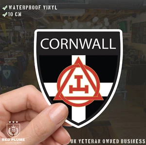 Cornwall Freimaurer Heiliger königlicher Bogen Schild Aufkleber - Bild 1 von 4