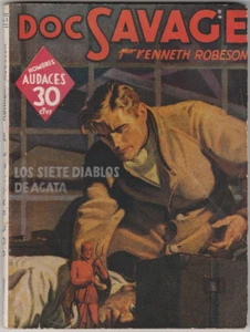 DOC SAVAGE HOMBRES AUDACES MOLINO LOS SIETE DIABLOS DE AGATA K. ROBESON 1941 - Imagen 1 de 1