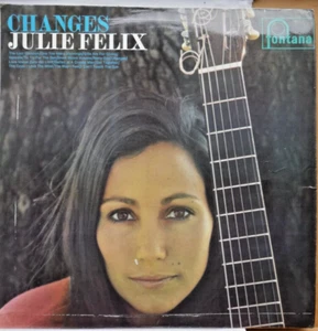 1970's JULIE FELIX Changes used Vinyl LP Fontana TL5368 - Picture 1 of 2