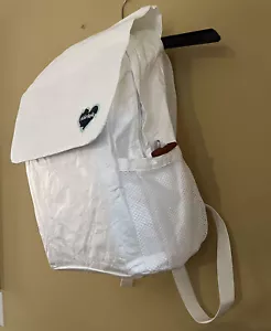 Tyvek Paper Backpack Lightweight Waterproof Customizable White Large Size. NWT - Picture 1 of 12