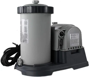 Bomba de filtro de piscina 2500 GPH con temporizador incorporado y filtro tipo B fácil de configurar - Imagen 1 de 9