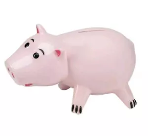 Toy Story 4 Hamm Piggy Bank Ceramic Money Box For Kids & Adults Replica Disney - Picture 1 of 3