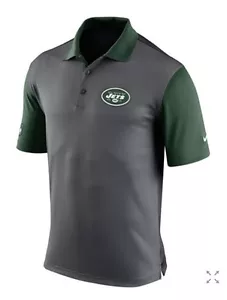 NUEVO $70 NIKE NFL New York Jets Dri-FIT Pretemporada Performance Polo 1.5 Camisa M - Imagen 1 de 2
