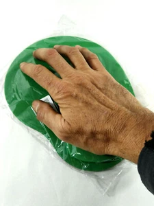 Optical Mouse Pad Green New Sealed with Comfort Wrist Rest Cushion - Picture 1 of 3