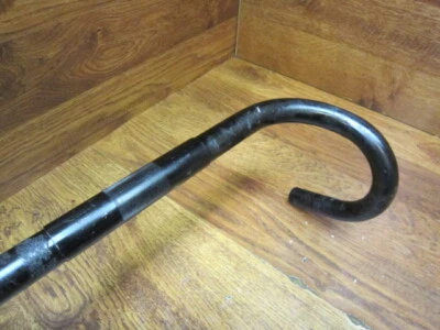 VINTAGE CINELLI  64-40 CLASSIC ROAD BIKE DROP HANDLEBARS - BLACK - CUT - Image 1 of 4