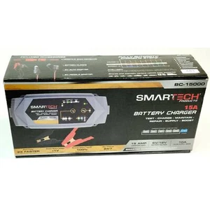 Smartech 6/12V 15A Smart Automotive Battery Charger, Maintainer, Repairer Tester - Picture 1 of 8