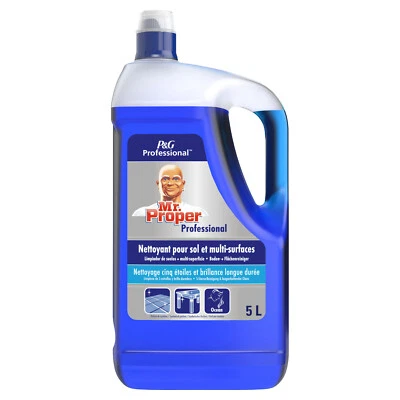P&G Mr. Proper Professional Boden- + Flächenreiniger Meeresfrische / Ocean 5 L - Bild 1 von 4