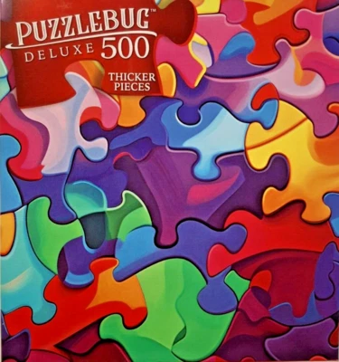 500 Pieces Jigsaw Double Trouble Puzzle 20 X 12 Puzzlebug Deluxe - Image 1 of 3
