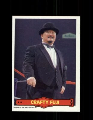1985 CRAFTY FUJI #31 WWF O-PEE-CHEE *G5206 - Image 1 of 2