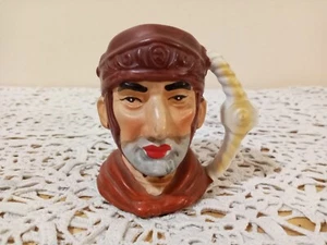 Vintage Gladiator Tasse - Gesicht Kopf Büste - 4,5 Zoll groß - unbeschriftet - Bild 1 von 7